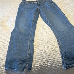 J. Crew mid rise flare cropped in 26 Tall